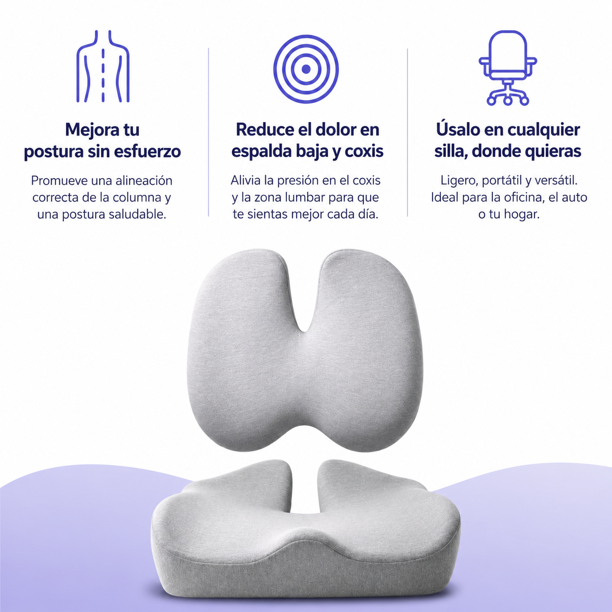 ErgoNube™ ~ Cojín ergonómico